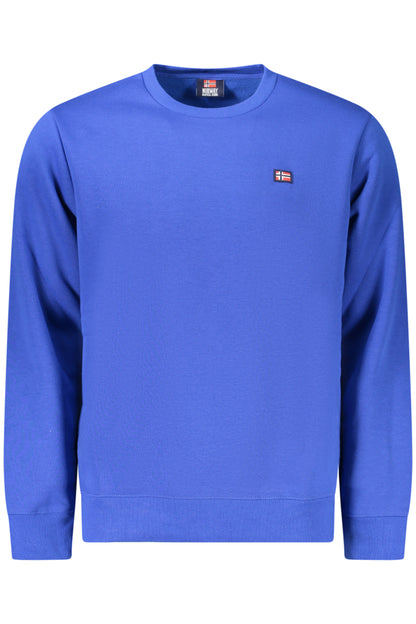 NORWAY 1963 FELPA SENZA ZIP UOMO BLU