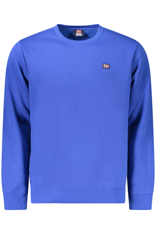 NORWAY 1963 FELPA SENZA ZIP UOMO BLU