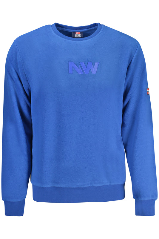 NORWAY 1963 FELPA SENZA ZIP UOMO BLU