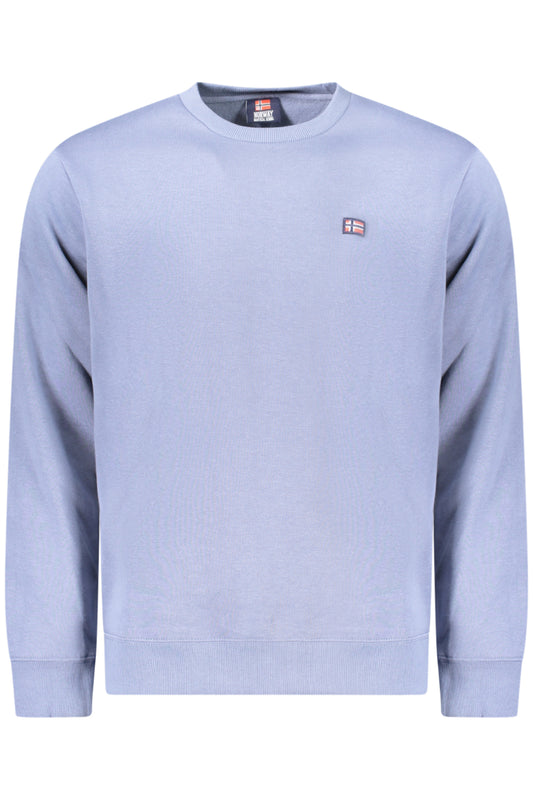 NORWAY 1963 FELPA SENZA ZIP UOMO BLU