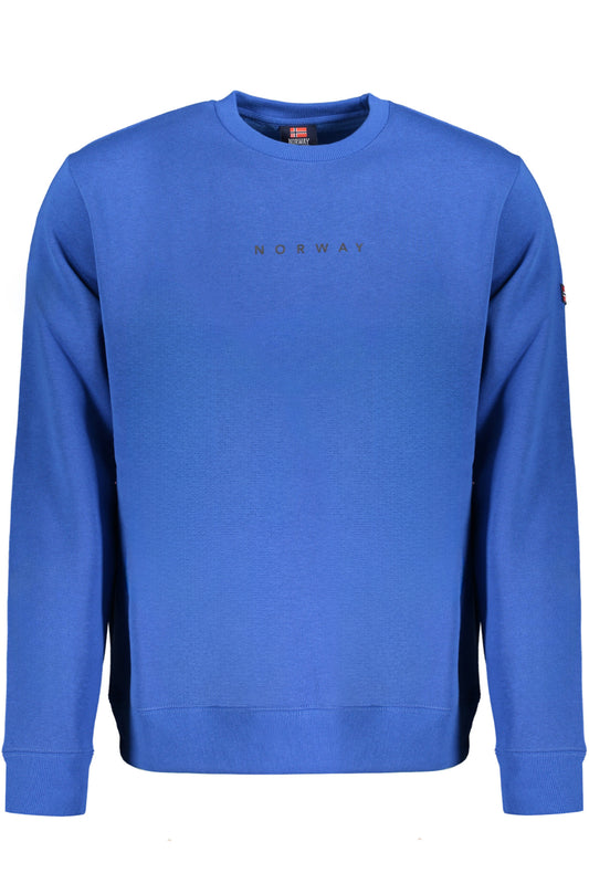 NORWAY 1963 FELPA SENZA ZIP UOMO BLU