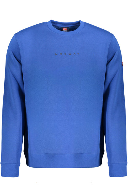 NORWAY 1963 FELPA SENZA ZIP UOMO BLU