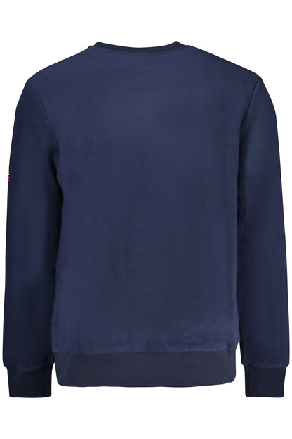 NORWAY 1963 FELPA SENZA ZIP UOMO BLU