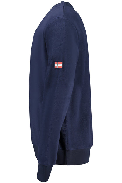 NORWAY 1963 FELPA SENZA ZIP UOMO BLU