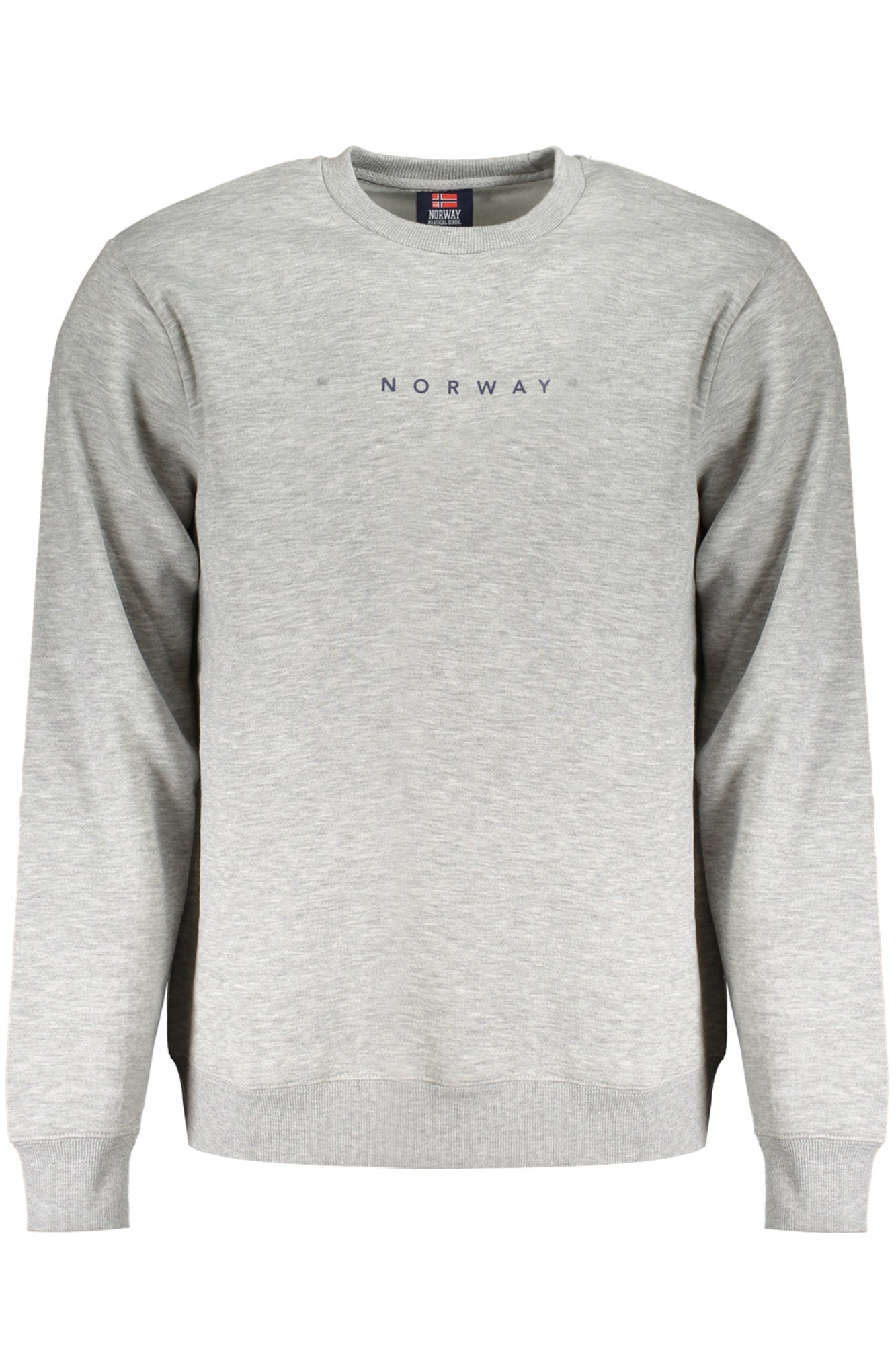 NORWAY 1963 FELPA SENZA ZIP UOMO GRIGIO