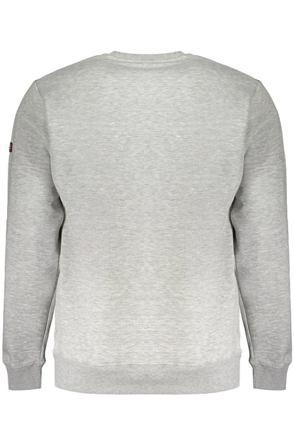 NORWAY 1963 FELPA SENZA ZIP UOMO GRIGIO