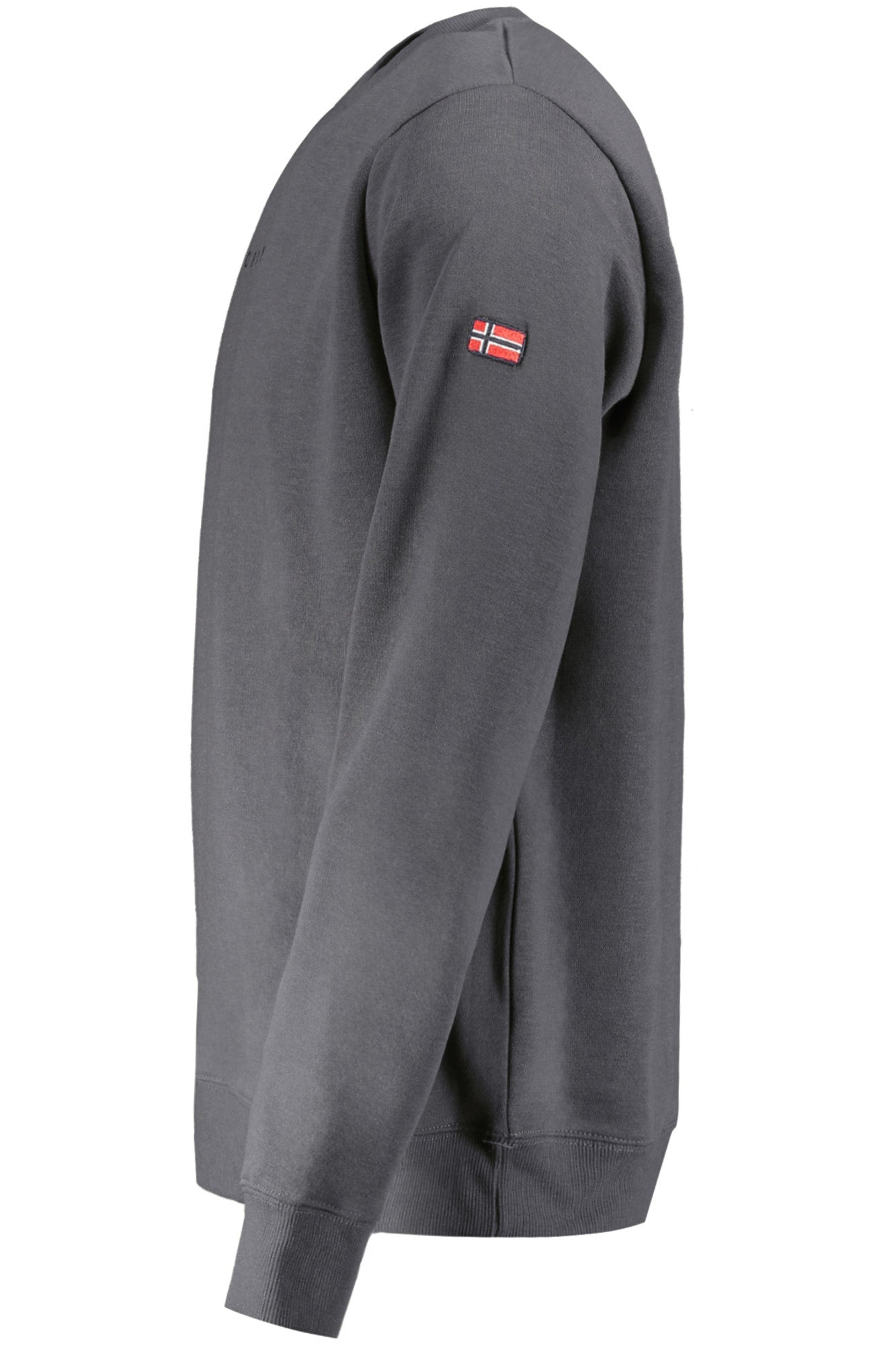 NORWAY 1963 FELPA SENZA ZIP UOMO GRIGIO
