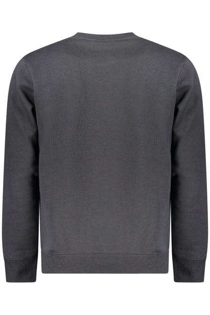 NORWAY 1963 FELPA SENZA ZIP UOMO NERO