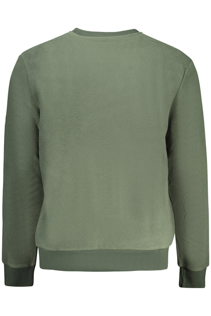 NORWAY 1963 FELPA SENZA ZIP UOMO VERDE