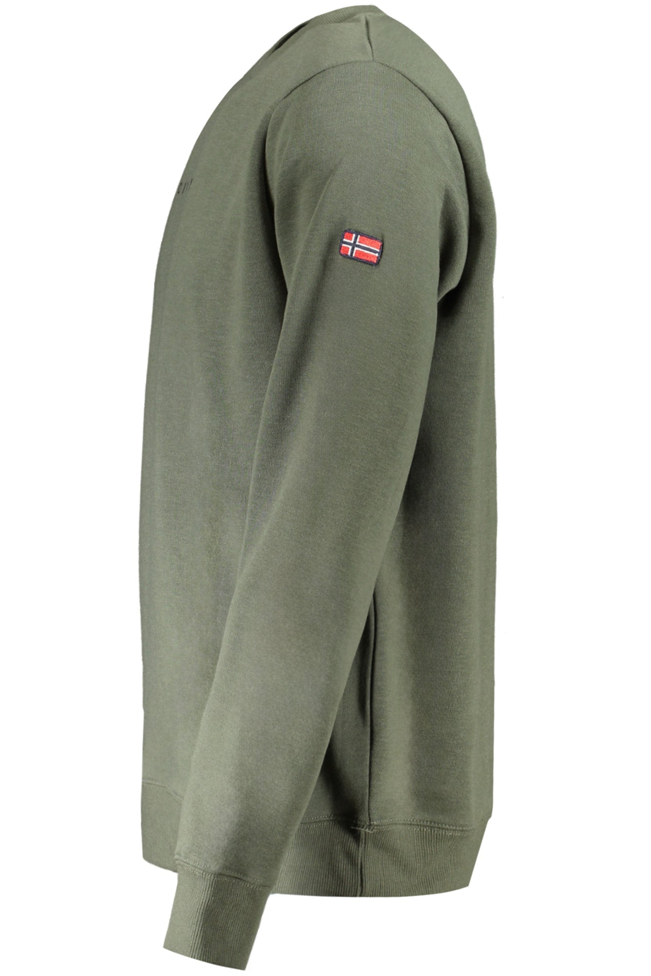 NORWAY 1963 FELPA SENZA ZIP UOMO VERDE