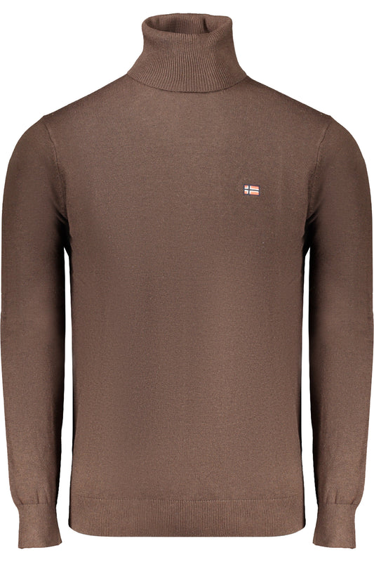 NORWAY 1963 MAGLIA UOMO MARRONE