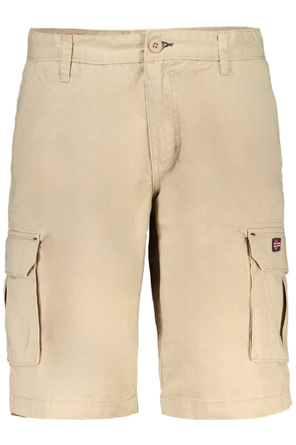 NORWAY 1963 PANTALONE BERMUDA UOMO BEIGE