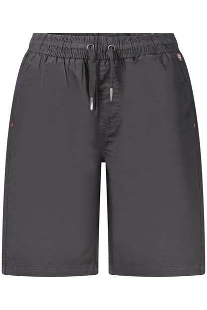 NORWAY 1963 PANTALONE BERMUDA UOMO NERO