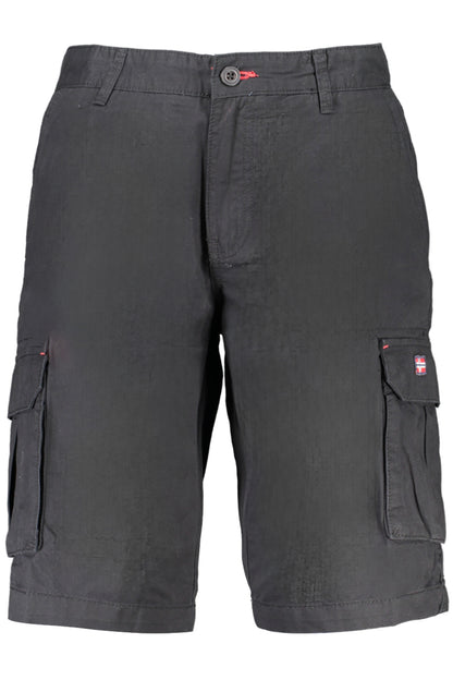 NORWAY 1963 PANTALONE BERMUDA UOMO NERO