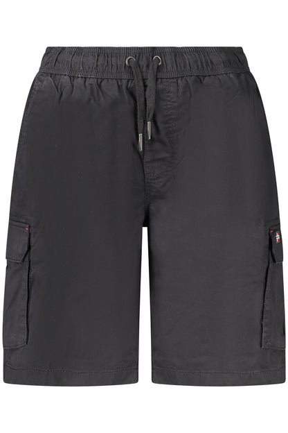 NORWAY 1963 PANTALONE BERMUDA UOMO NERO