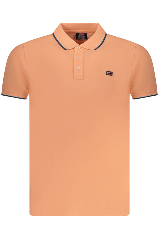 NORWAY 1963 POLO MANICHE CORTE UOMO ROSA