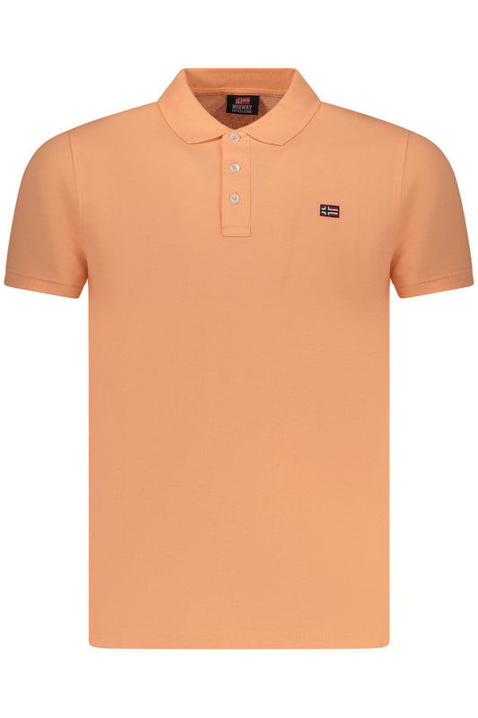 NORWAY 1963 POLO MANICHE CORTE UOMO ROSA