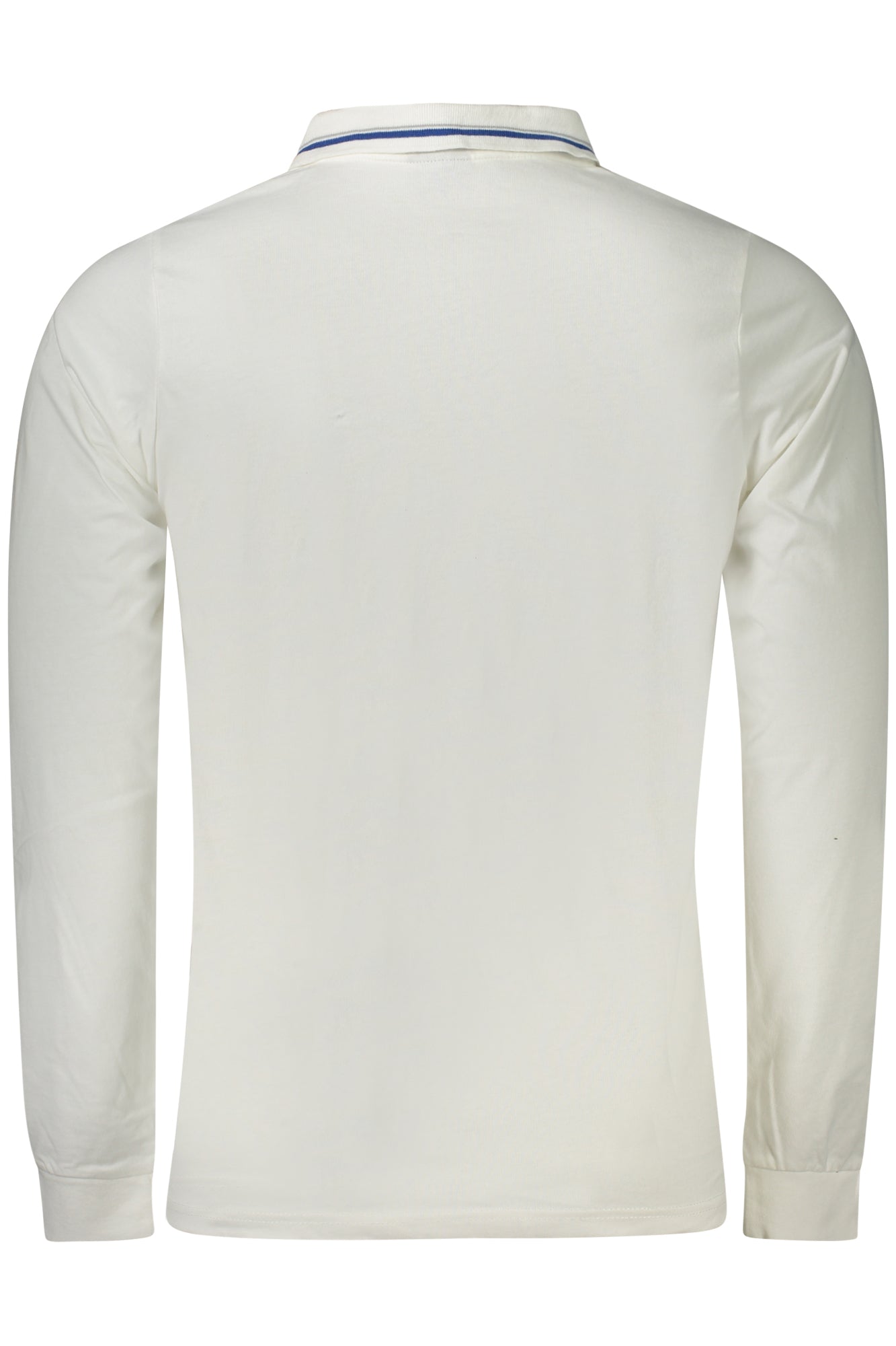 NORWAY 1963 POLO MANICHE LUNGHE UOMO BIANCO