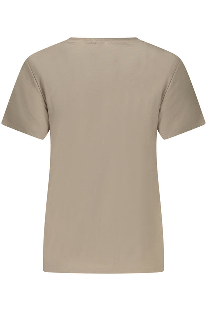 NORWAY 1963 T-SHIRT MANICHE CORTE DONNA BEIGE