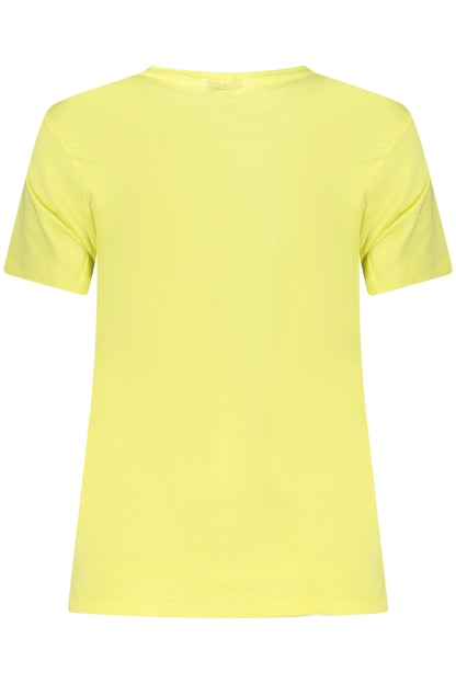 NORWAY 1963 T-SHIRT MANICHE CORTE DONNA GIALLO