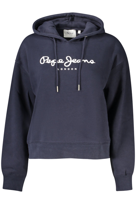 PEPE JEANS FELPA SENZA ZIP DONNA BLU