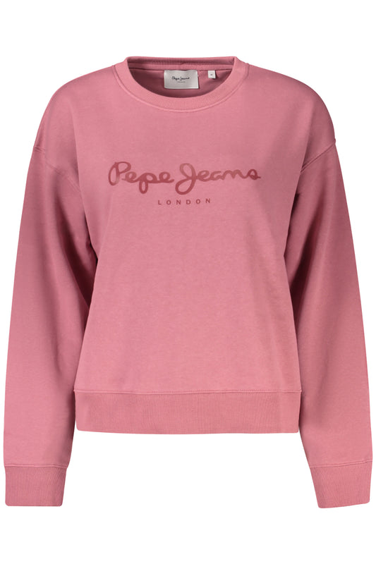 PEPE JEANS FELPA SENZA ZIP DONNA VIOLA