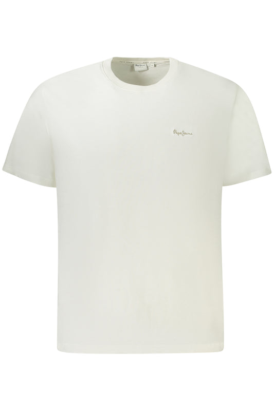 PEPE JEANS T-SHIRT MANICHE CORTE UOMO BIANCO