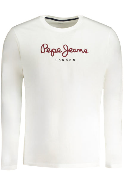 PEPE JEANS T-SHIRT MANICHE CORTE UOMO BIANCO