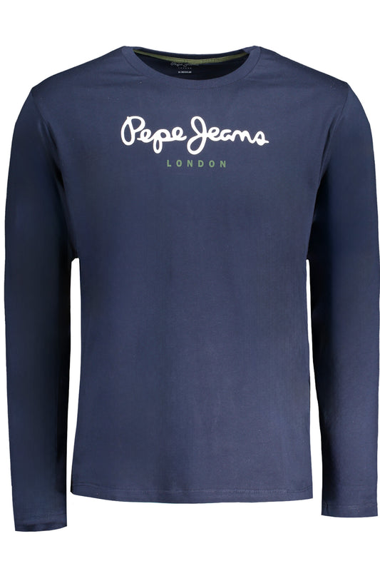 PEPE JEANS T-SHIRT MANICHE CORTE UOMO BLU