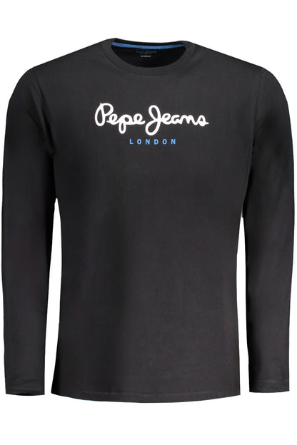 PEPE JEANS T-SHIRT MANICHE CORTE UOMO NERO