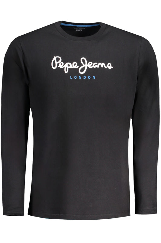 PEPE JEANS T-SHIRT MANICHE CORTE UOMO NERO