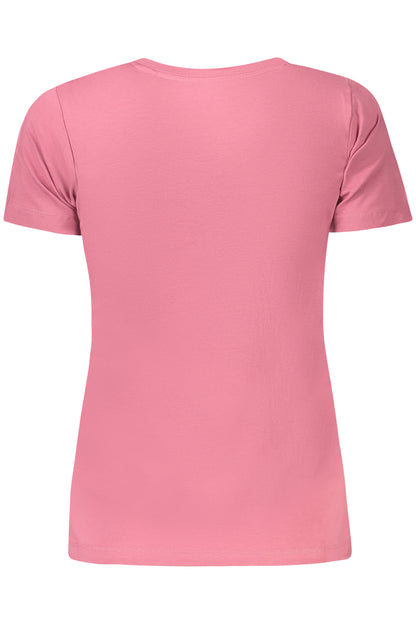 PEPE JEANS T-SHIRT MANICHE LUNGHE DONNA ROSA