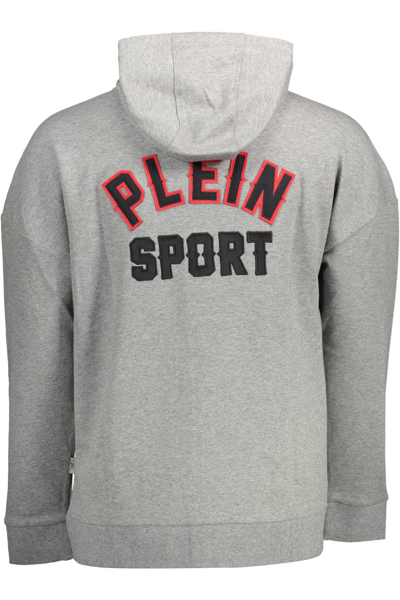 PLEIN SPORT FELPA CON ZIP UOMO GRIGIO