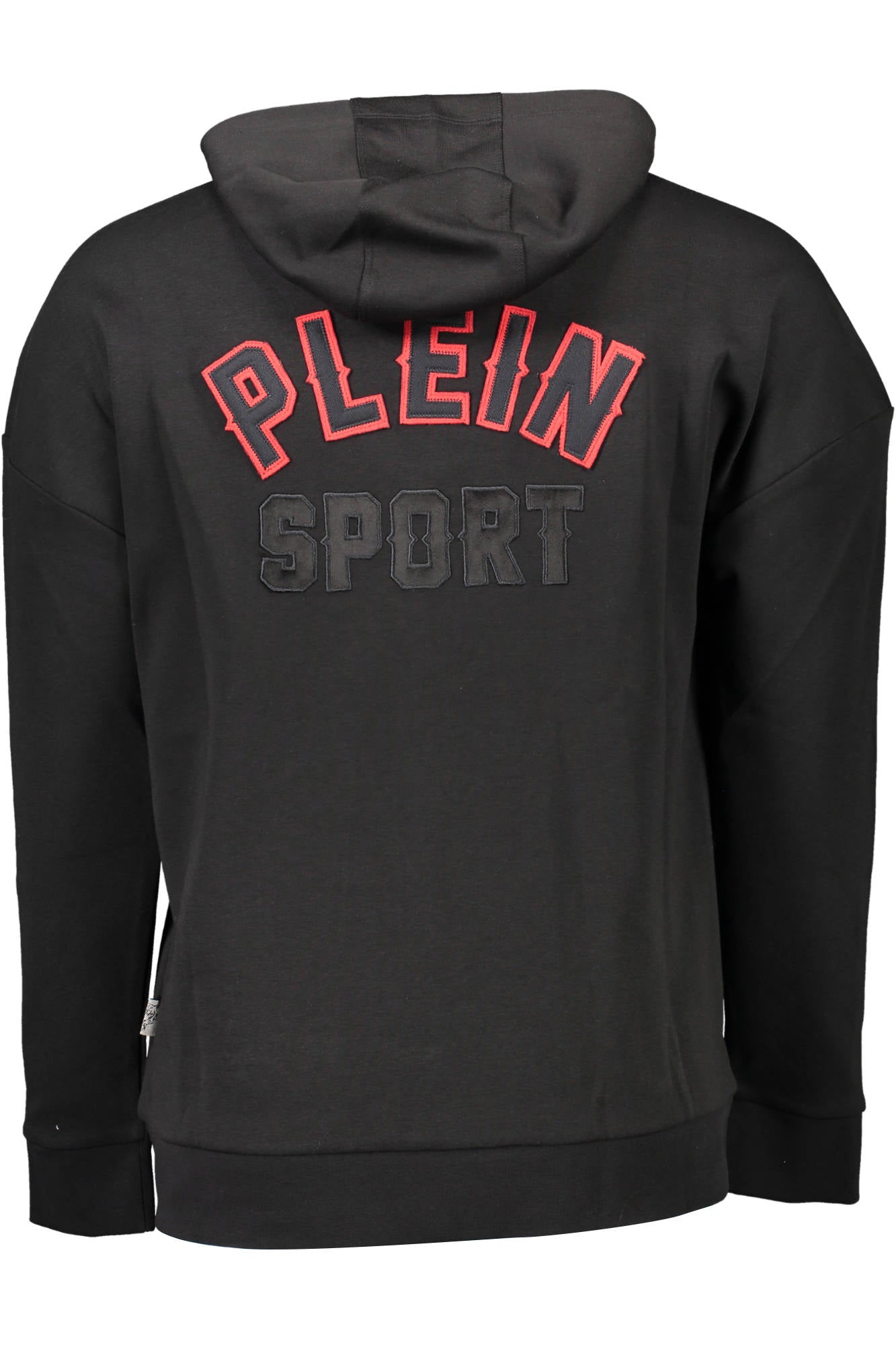 PLEIN SPORT FELPA CON ZIP UOMO NERO