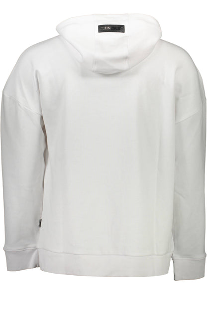 PLEIN SPORT FELPA SENZA ZIP UOMO BIANCO