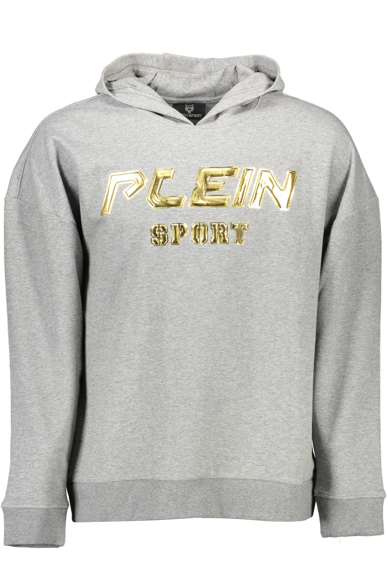 PLEIN SPORT FELPA SENZA ZIP UOMO GRIGIO