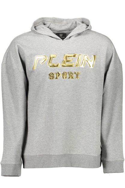 PLEIN SPORT FELPA SENZA ZIP UOMO GRIGIO
