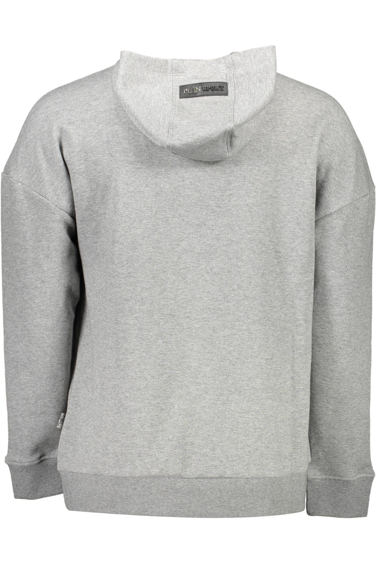 PLEIN SPORT FELPA SENZA ZIP UOMO GRIGIO