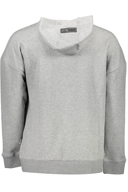 PLEIN SPORT FELPA SENZA ZIP UOMO GRIGIO