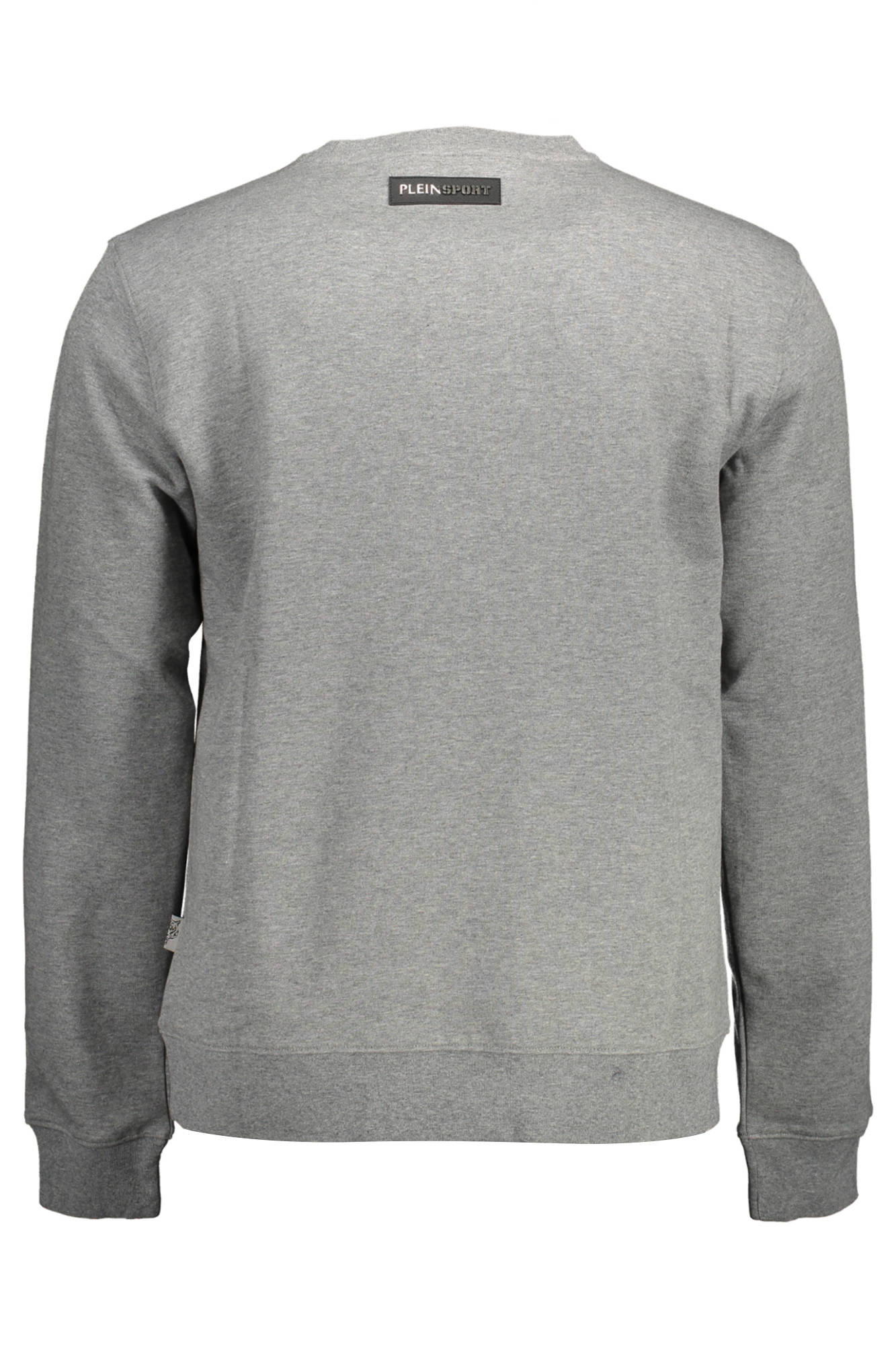 PLEIN SPORT FELPA SENZA ZIP UOMO GRIGIO