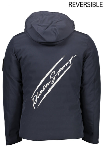 PLEIN SPORT GIUBBOTTO UOMO BLU