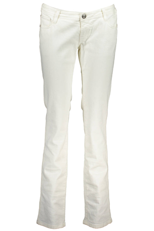 RE-START PANTALONE DONNA BIANCO