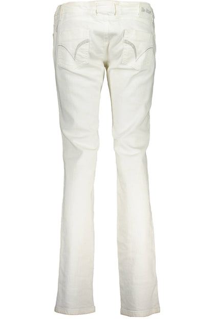 RE-START PANTALONE DONNA BIANCO