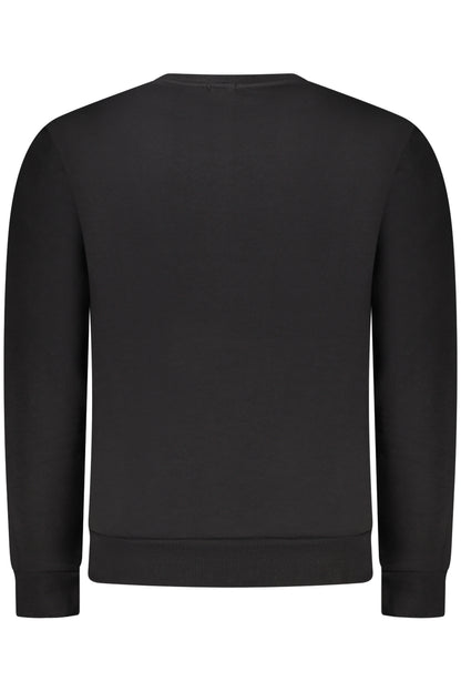 RIFLE FELPA SENZA ZIP UOMO NERO