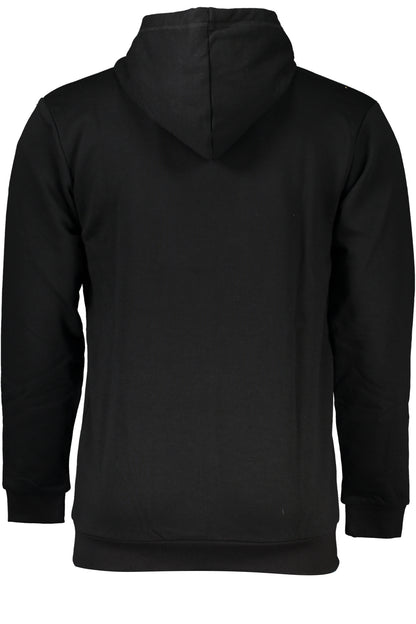 SERGIO TACCHINI FELPA CON ZIP UOMO NERO