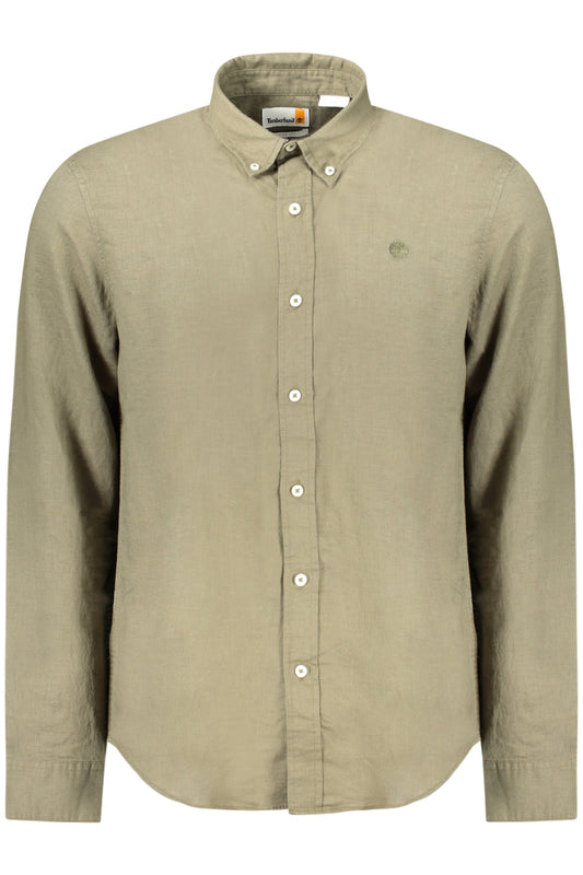 TIMBERLAND CAMICIA MANICHE LUNGHE UOMO VERDE
