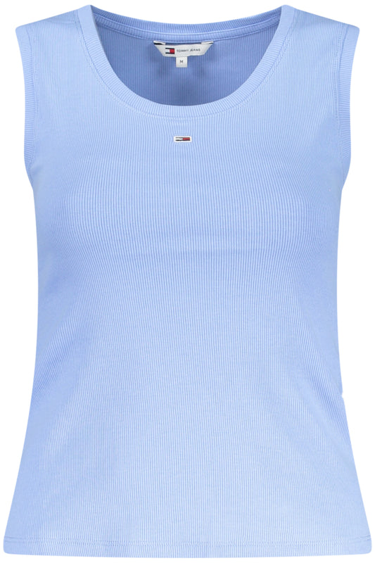 TOMMY HILFIGER CANOTTA DONNA AZZURRO