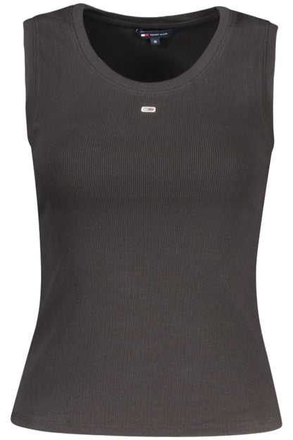 TOMMY HILFIGER CANOTTA DONNA NERO