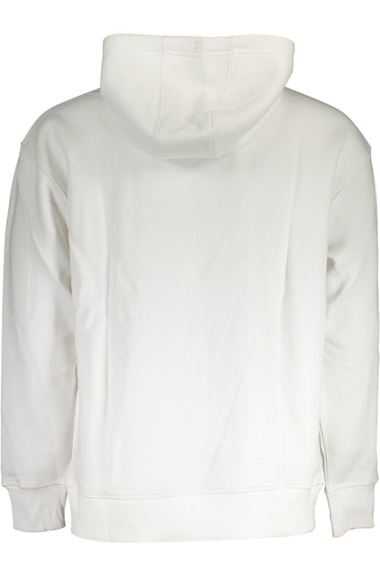 TOMMY HILFIGER FELPA CON ZIP UOMO BIANCO