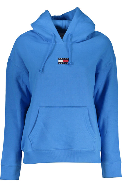 TOMMY HILFIGER FELPA SENZA ZIP DONNA AZZURRO